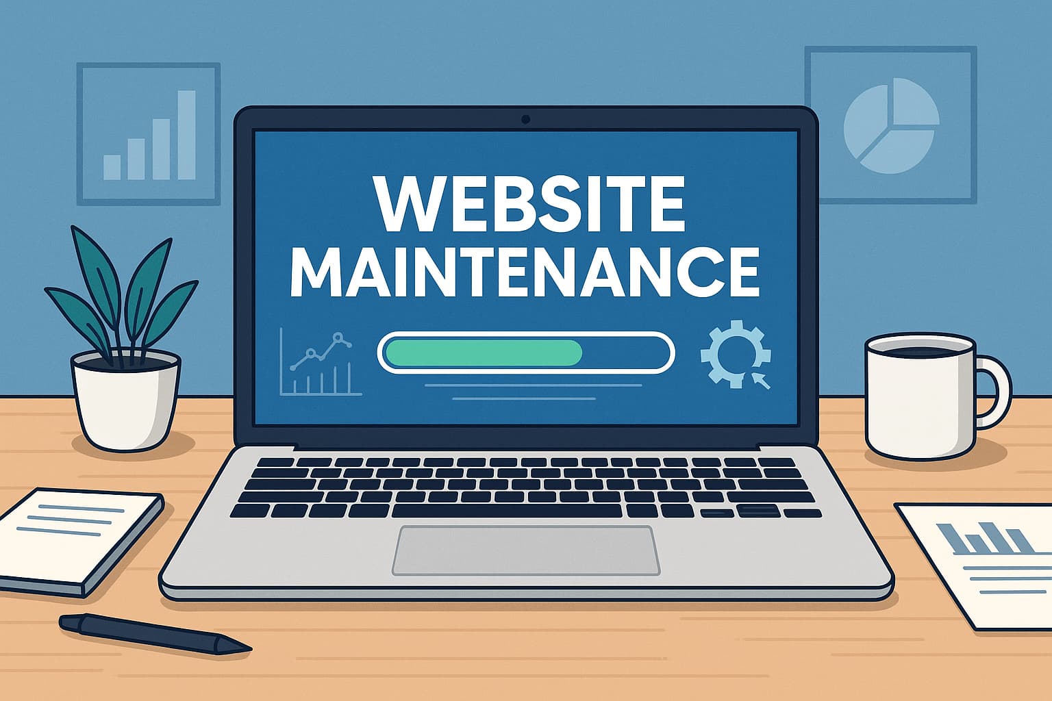 Expert website maintenance services Nepal for WordPress and custom sites